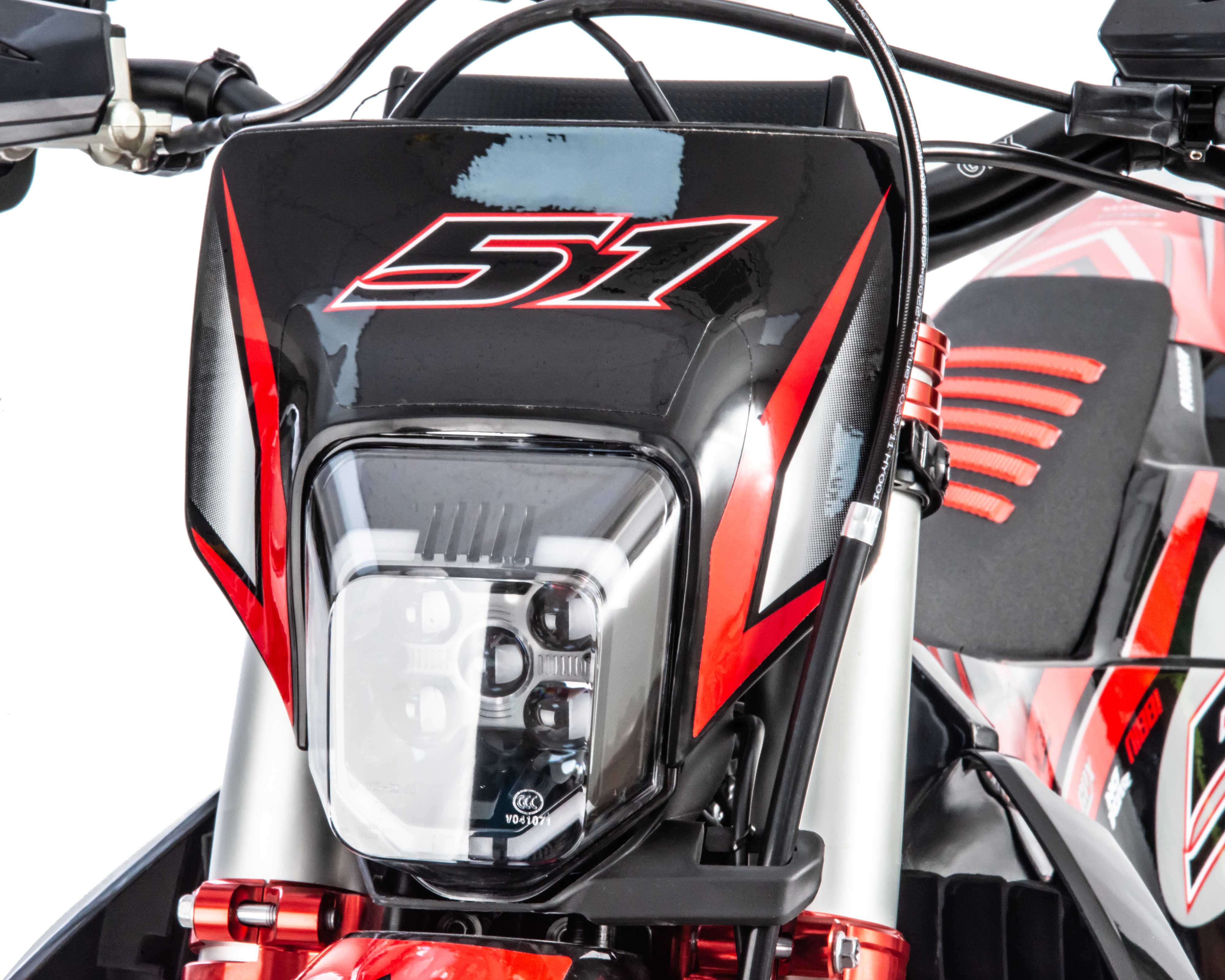 Мотоцикл Кросс PWR FS300 (PR5 4V) красный