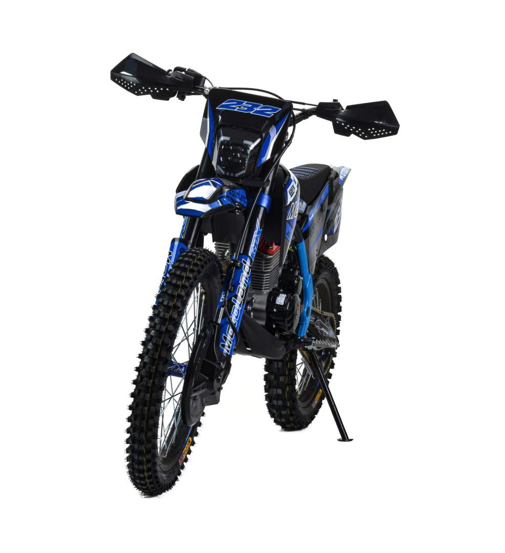 Мотоцикл Кросс Motoland XT300 HS (175FMM 4V) синий РАСПРОДАЖА