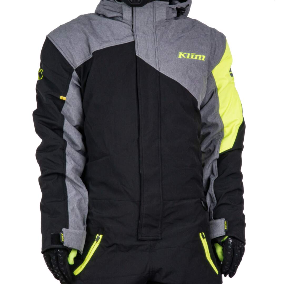 Комбинезон для снегохода KLIM RAILSLIDE №1 black-yellow (текстиль) (M)
